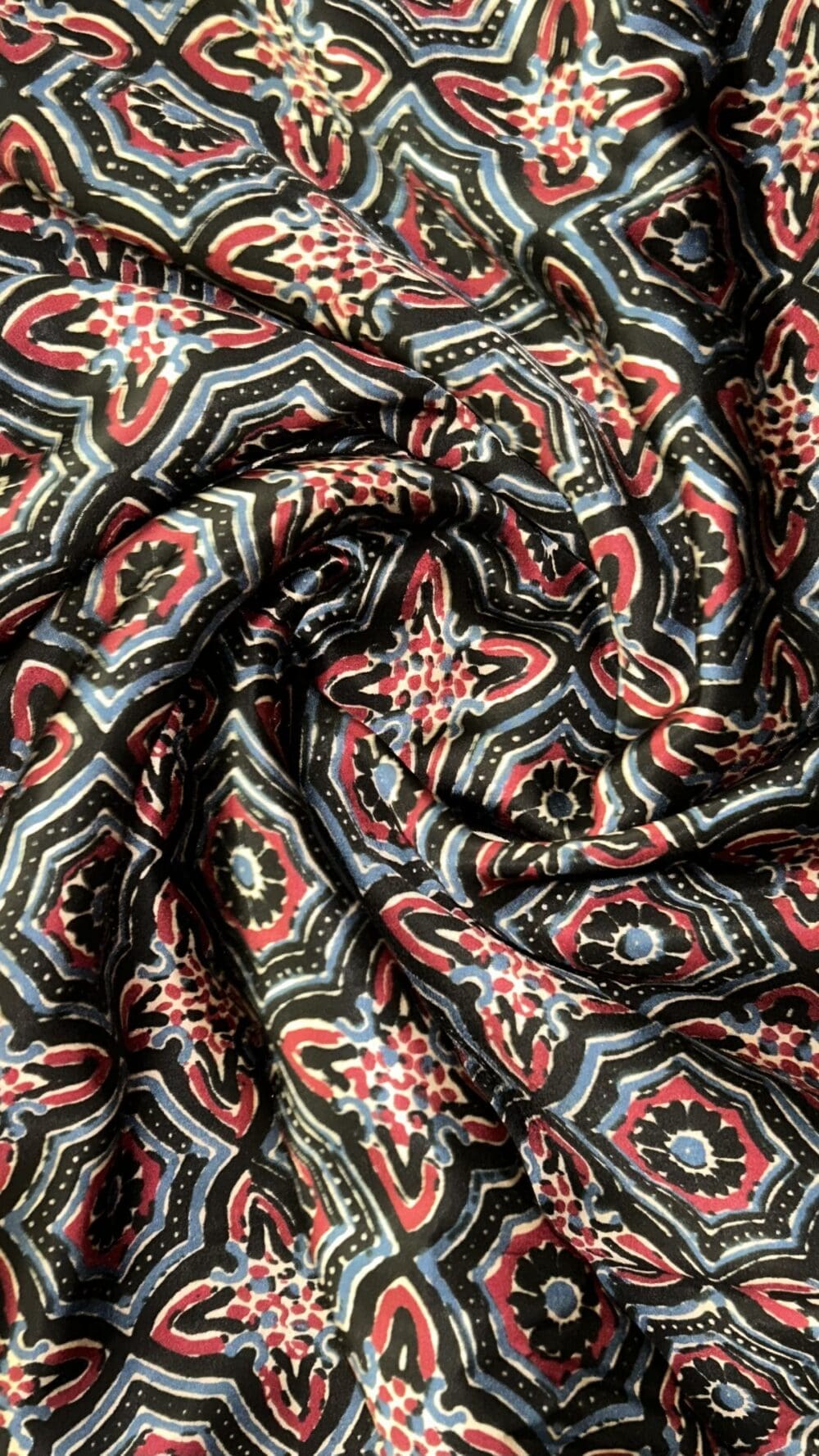 Modal Satin | Ajrakh Print