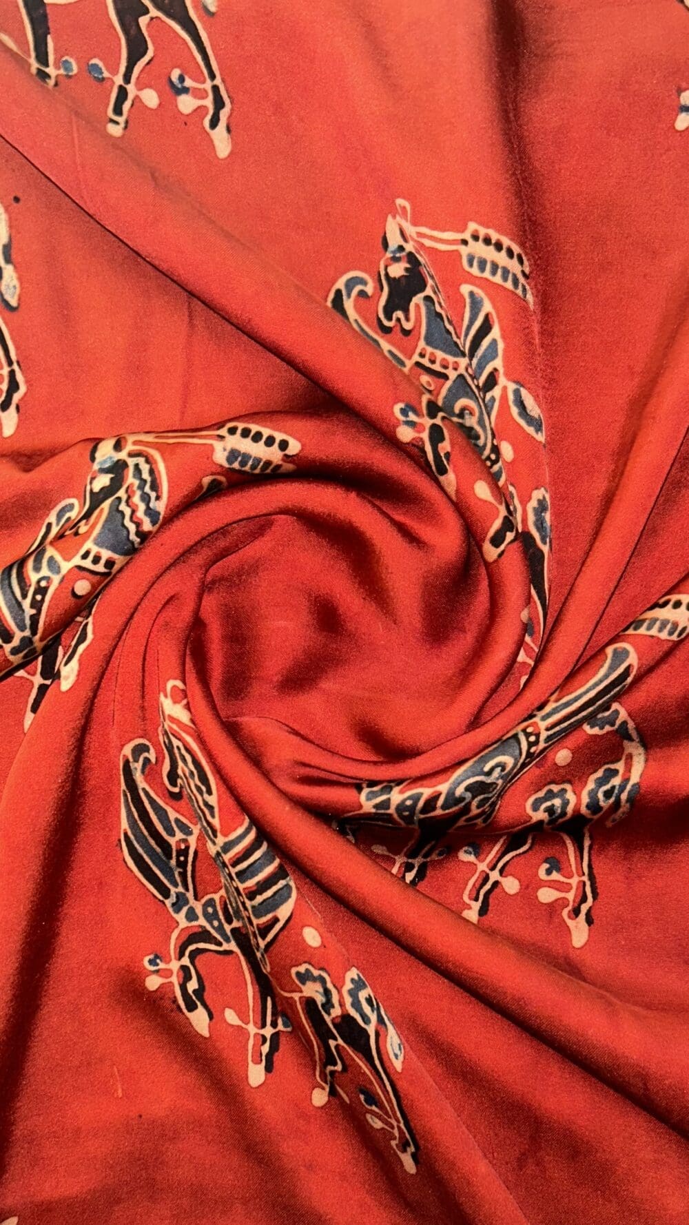 Modal Satin | Ajrakh Print