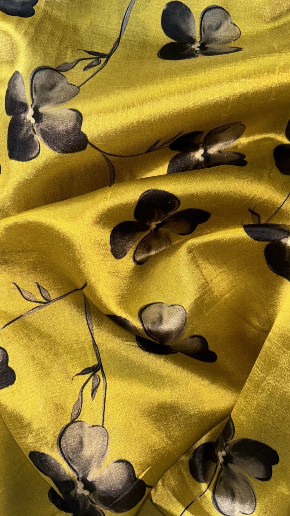 Italian Raw Silk Print