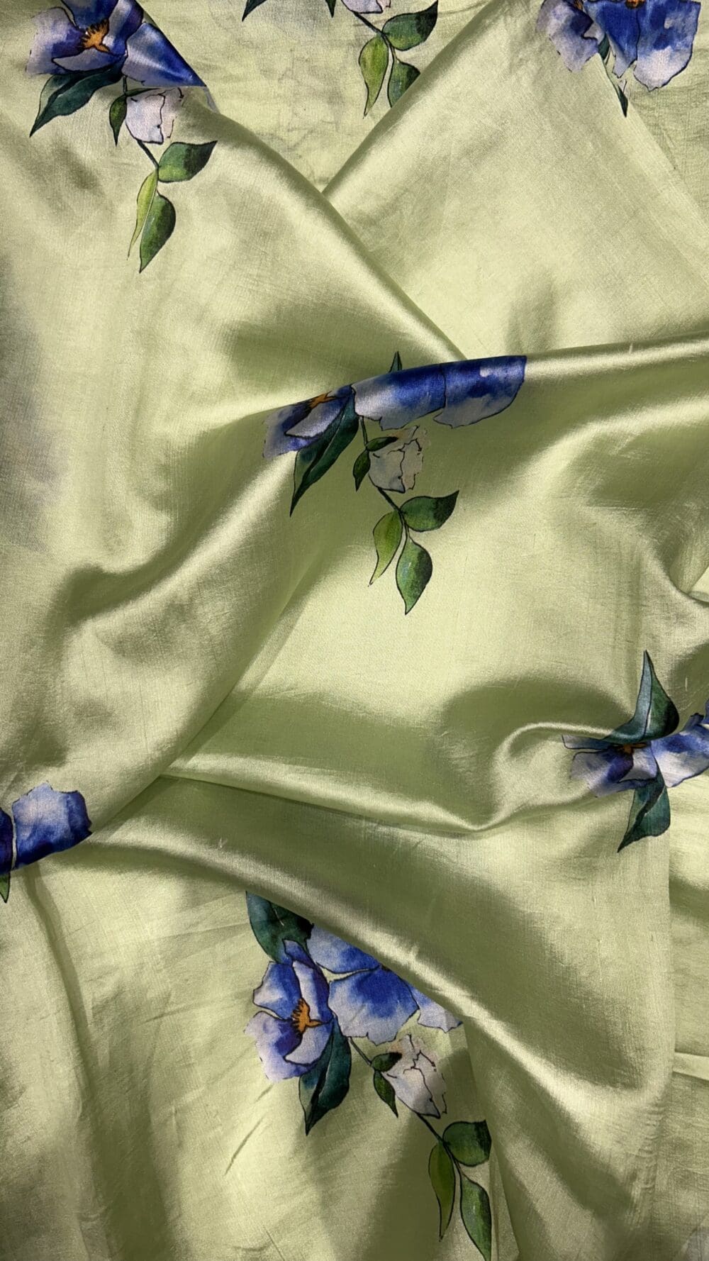 Italian Raw Silk Print