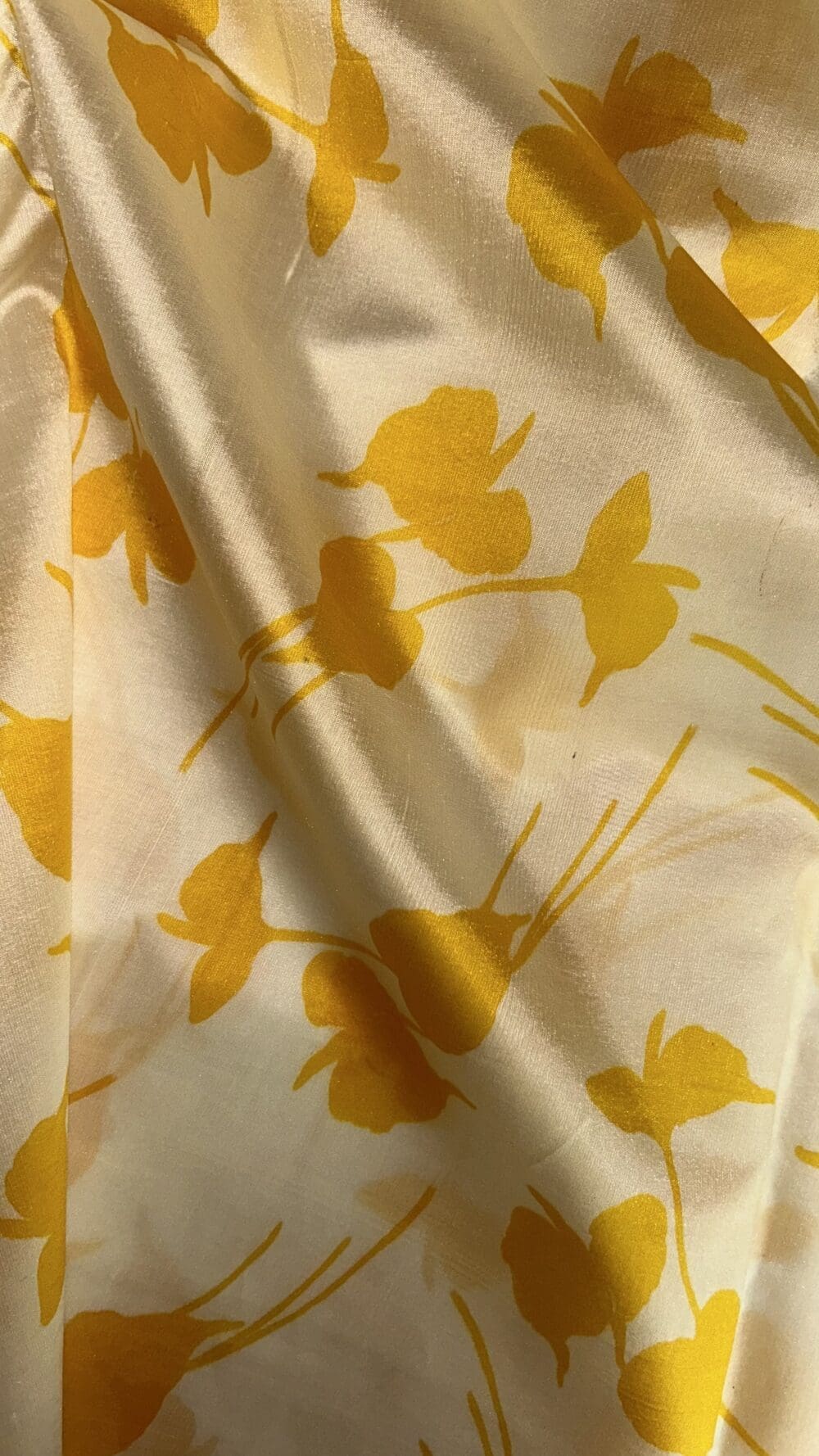 Italian Raw Silk Print