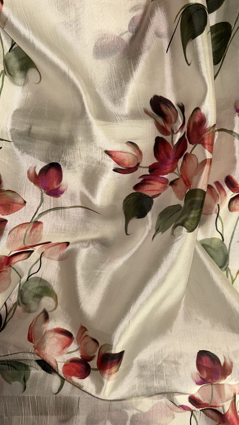 Italian Raw Silk Print