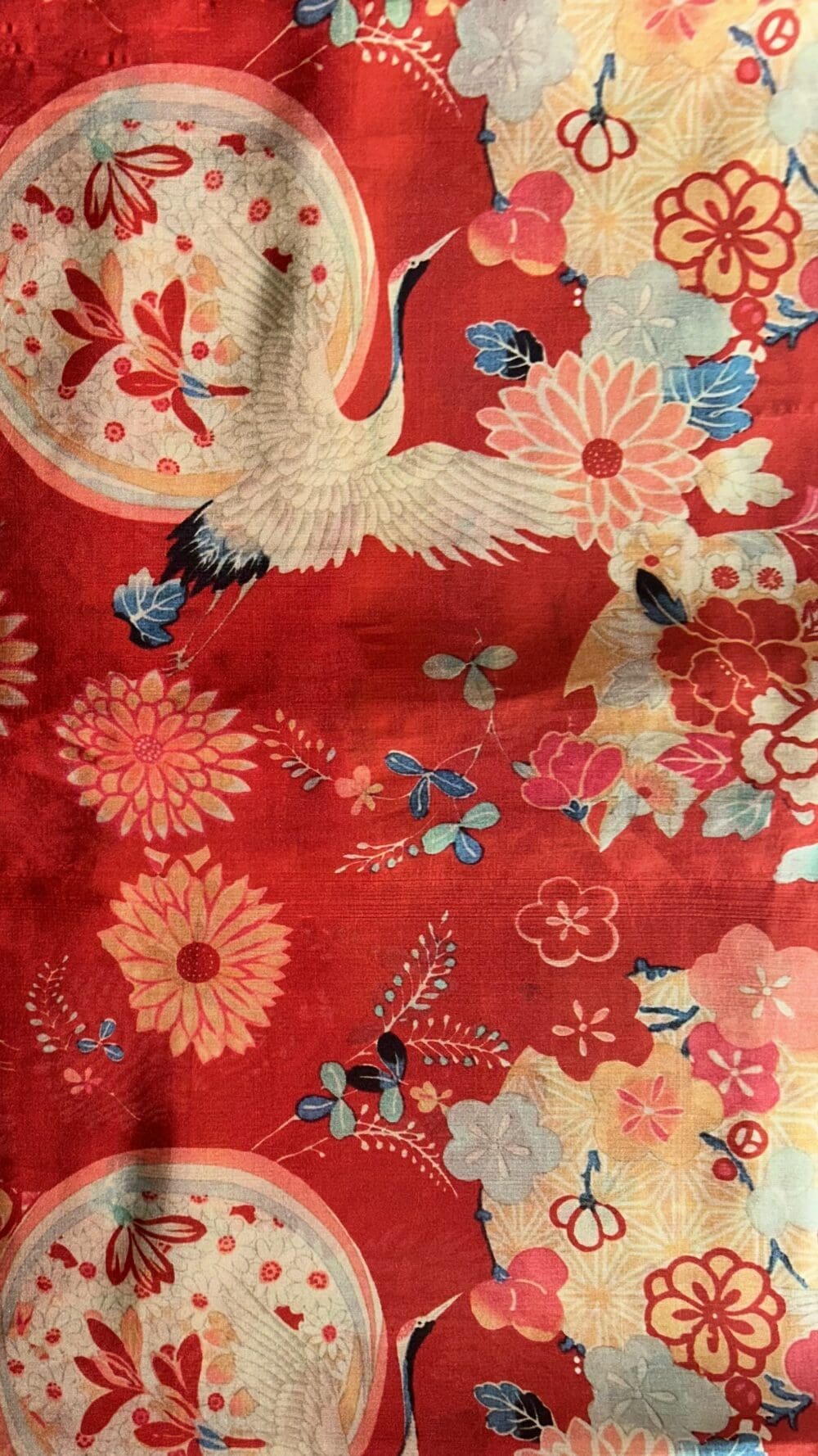 Italian Raw Silk Print - Image 3