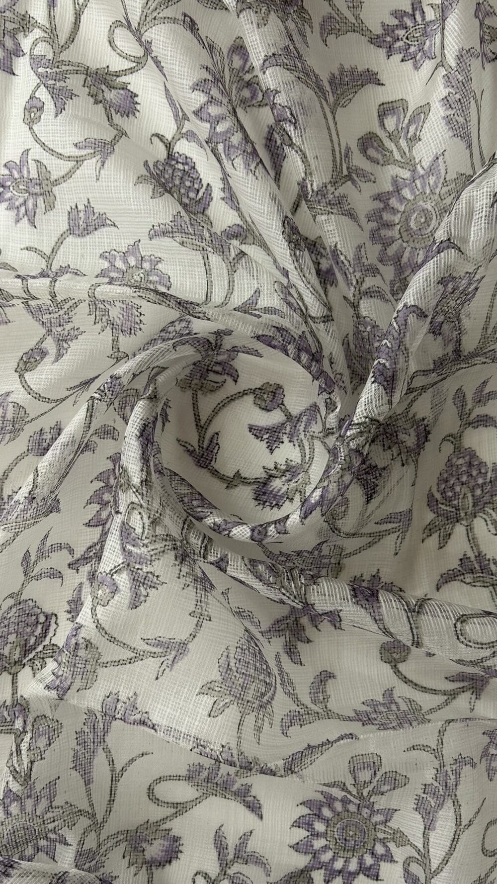 Silk Kota Doria Print