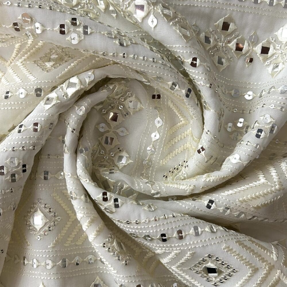 Viscose Georgette Embroidery Viscose Georgette Embroidery