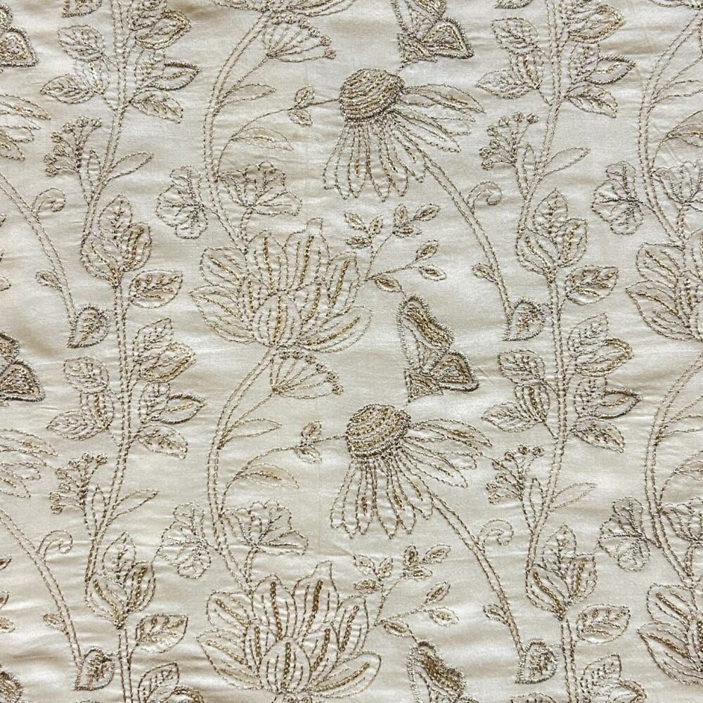 Munga Silk Zari Embroidery