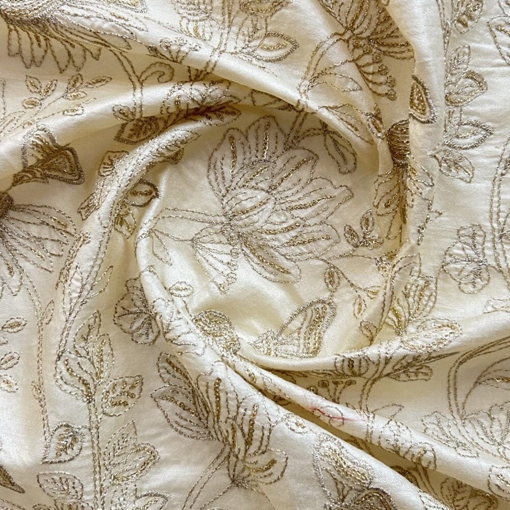 Munga Silk Zari Embroidery