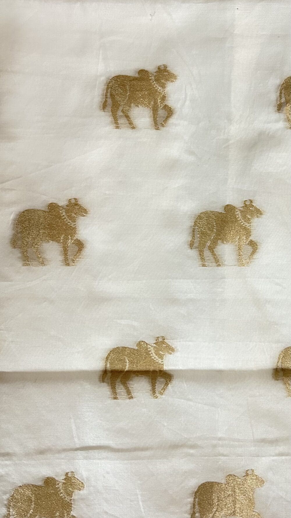 Silk Chanderi Cutwork - Image 3