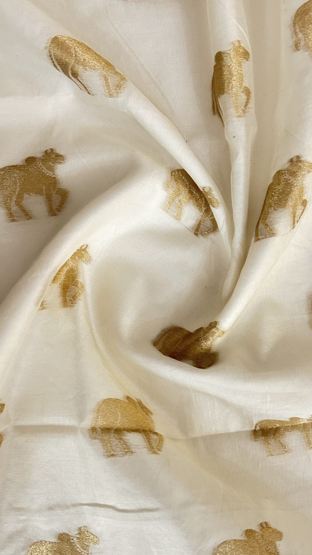 Silk Chanderi Cutwork