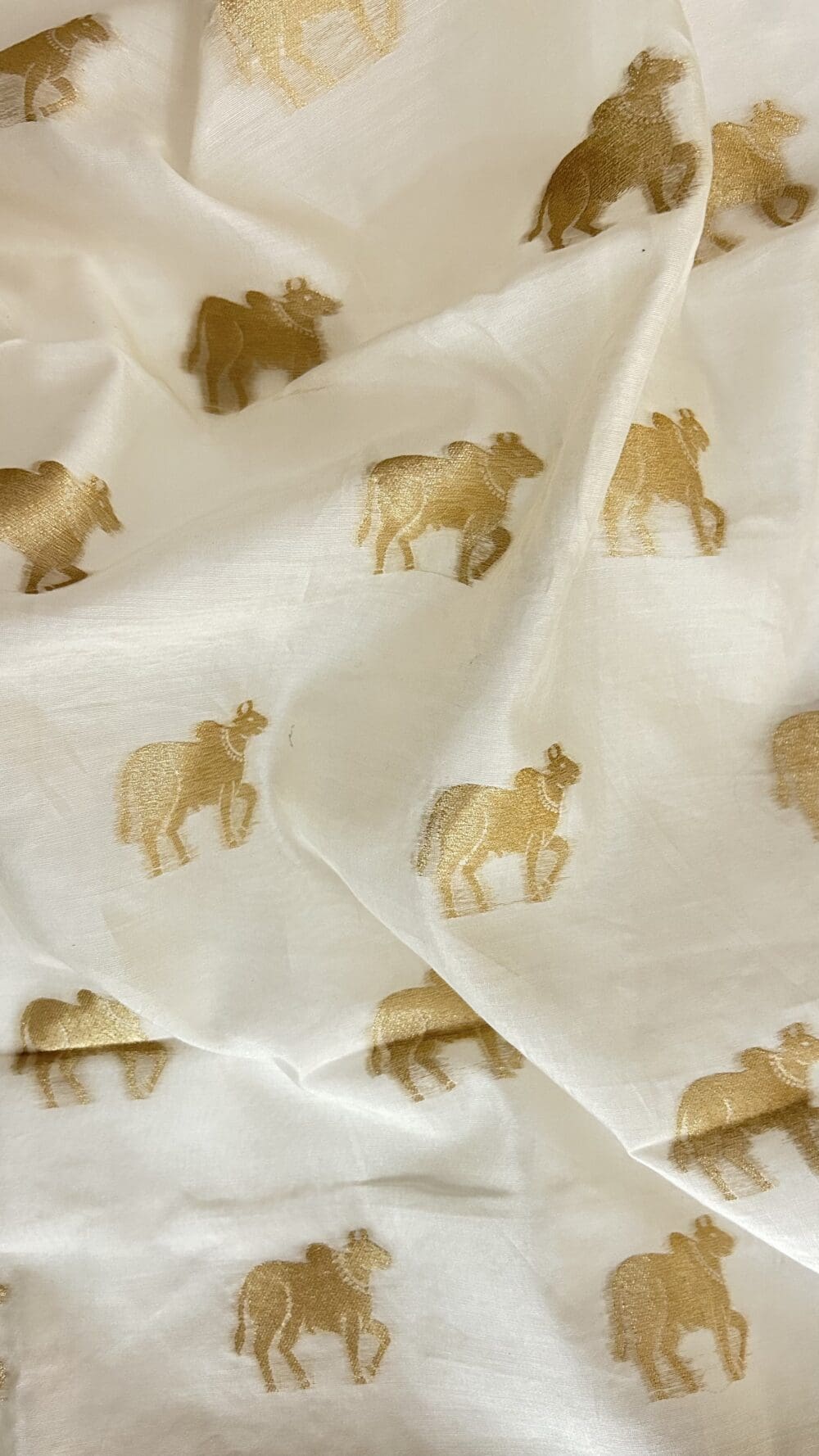 Silk Chanderi Cutwork - Image 2