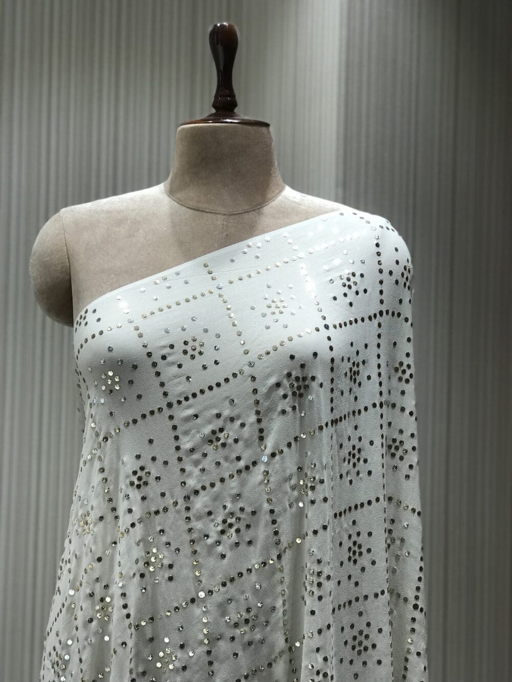Mukaish Dupatta | Georgette Silk