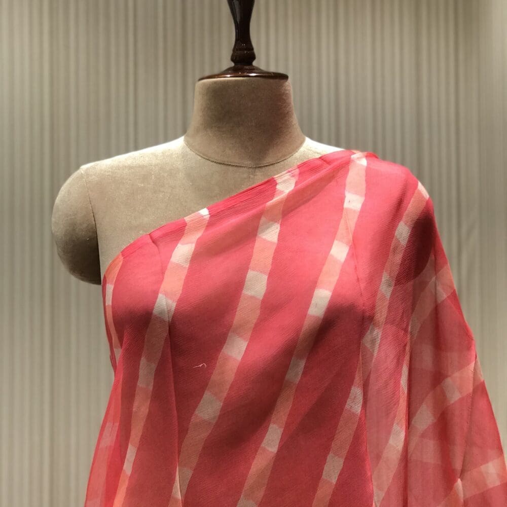 CHIFFON SILK LEHARIA DUPATTA-STC2389-1 Chiffon Silk Lehariya Dupatta