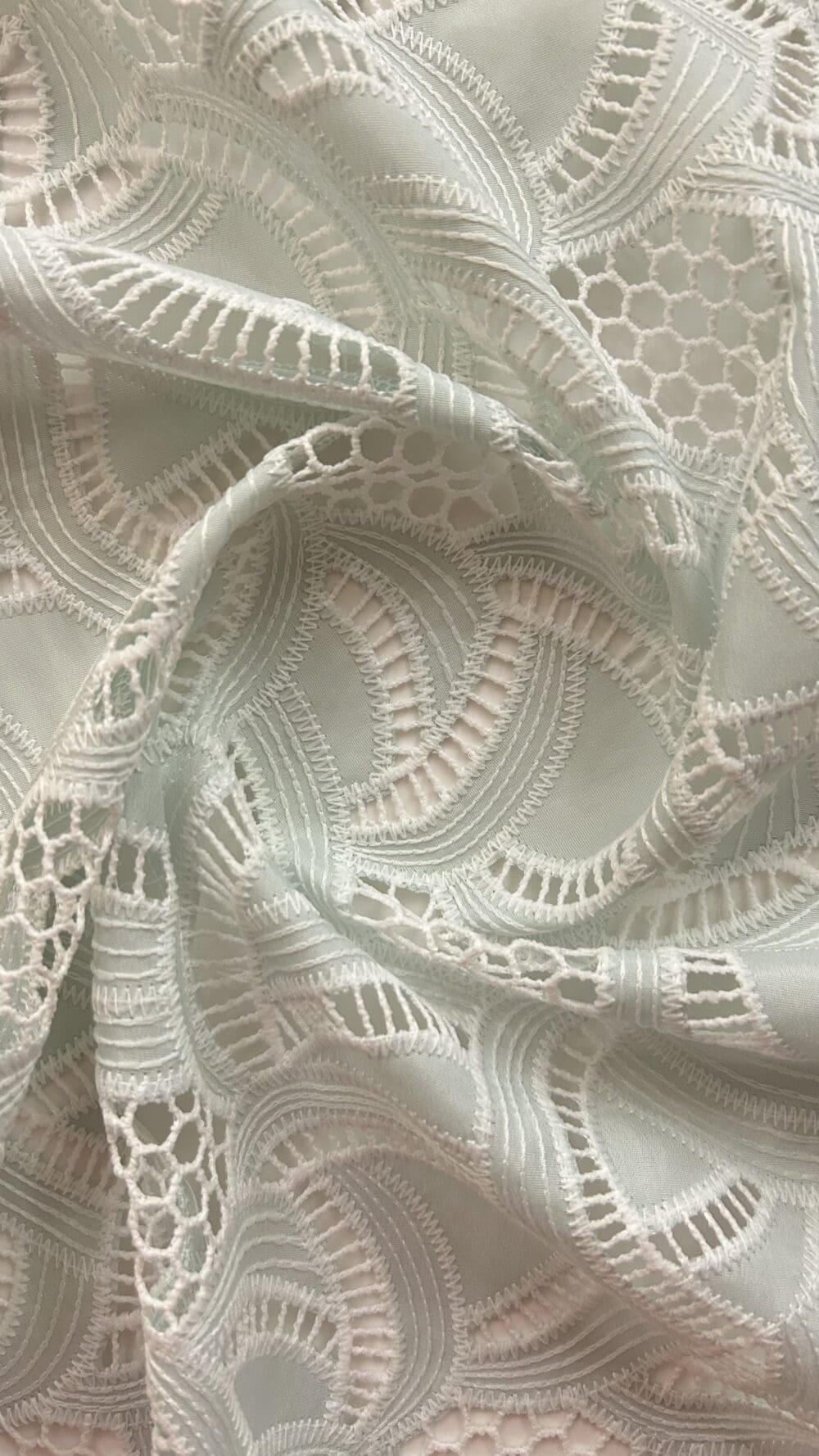 Crepe Embroidery