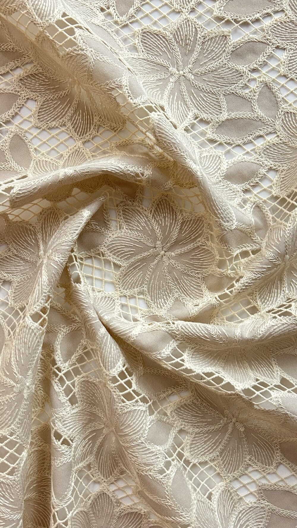 Crepe Embroidery