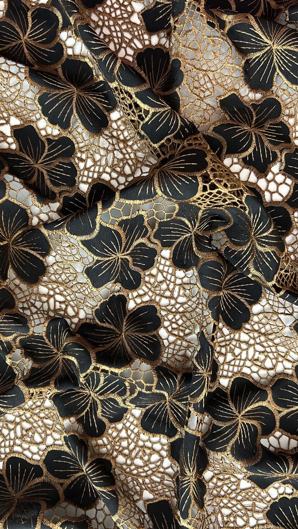 Crepe Lasercut Fabric - Image 3