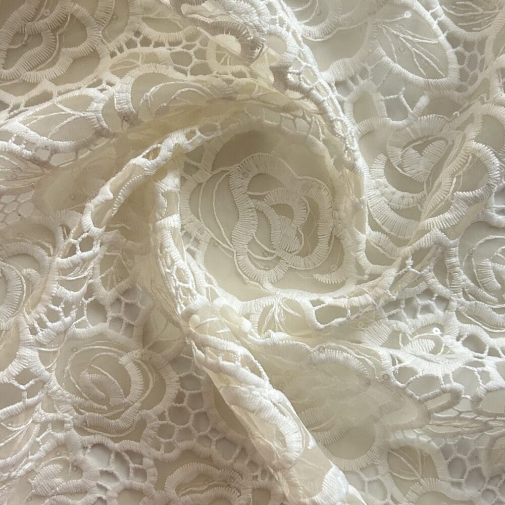 IMG_5914 Crepe Lasercut Fabric