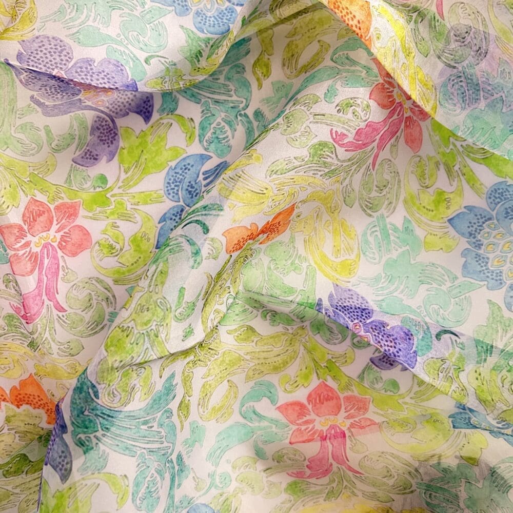 Silk Organza Print