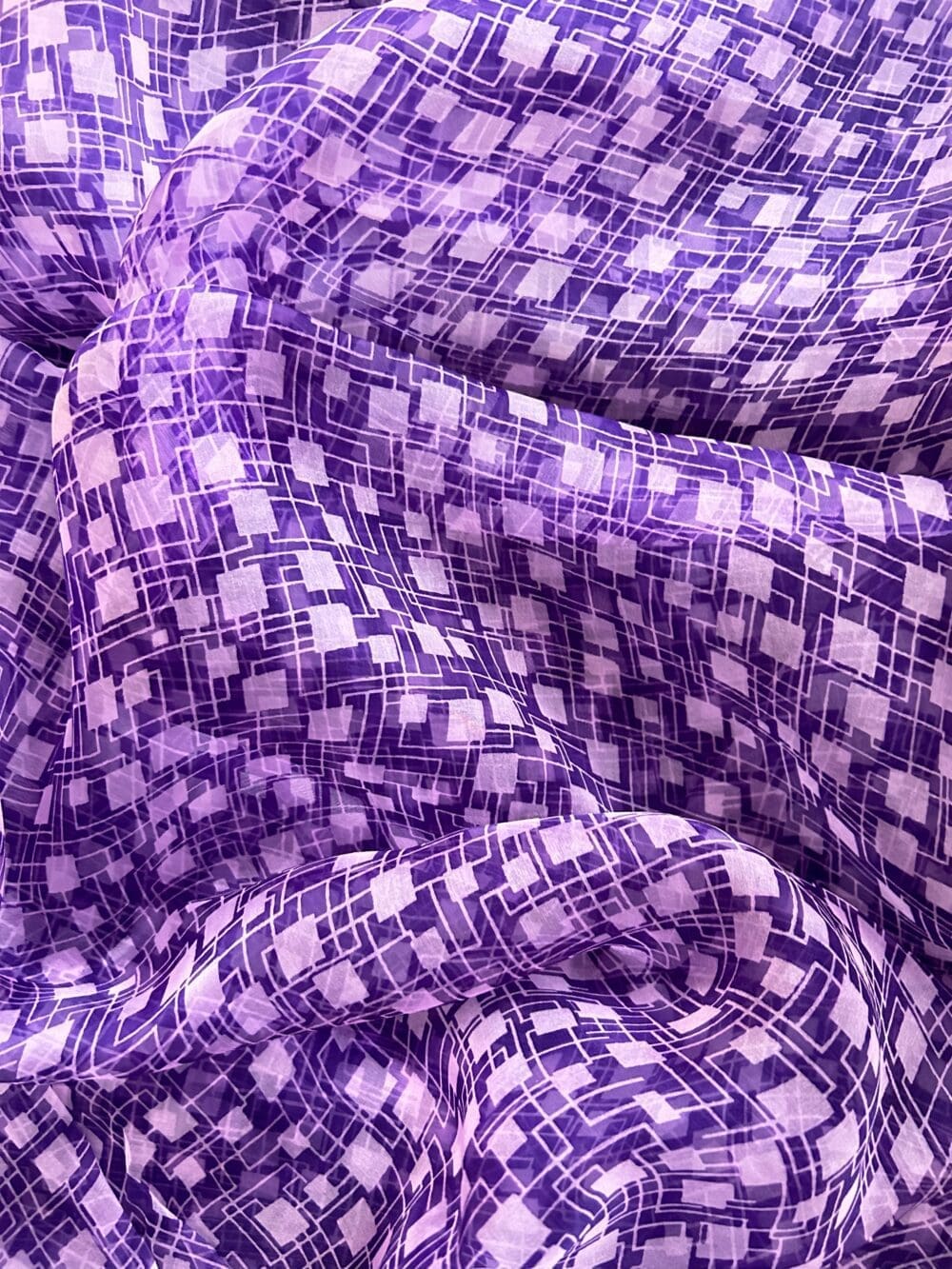Silk Organza Print