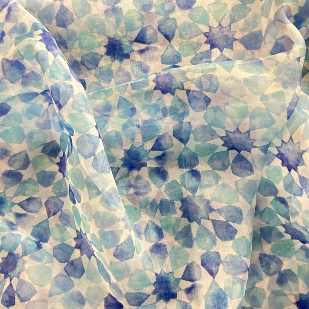 Silk Organza Print