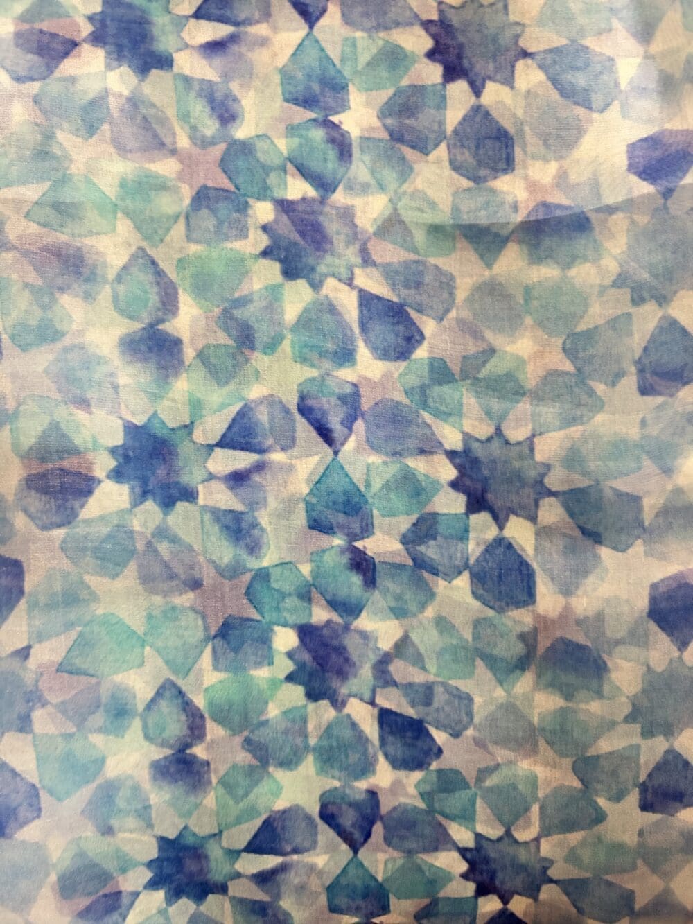 Silk Organza Print