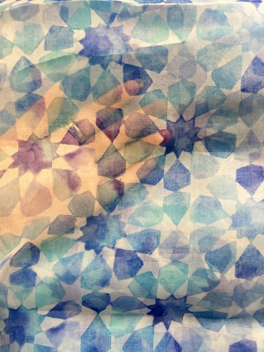Silk Organza Print