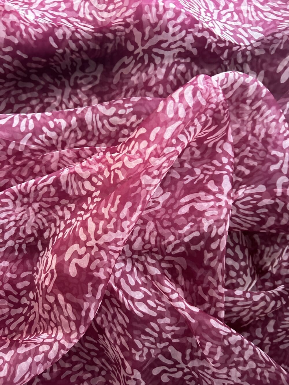 Silk Organza Print
