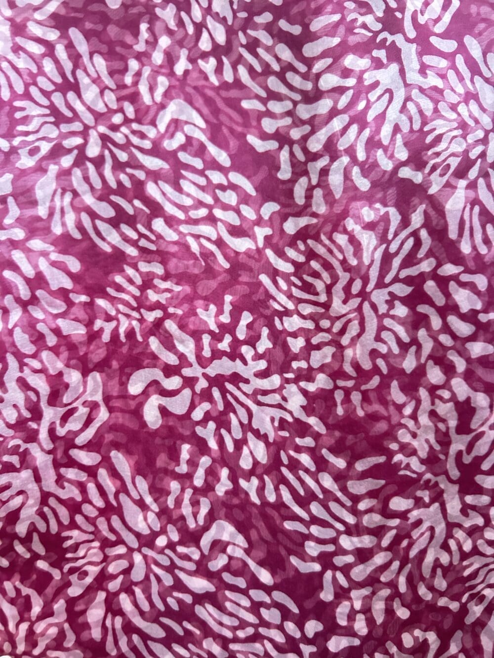 Silk Organza Print