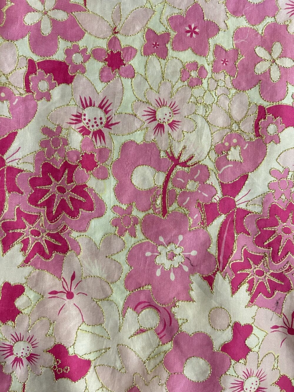Printed Linen Satin Embroidery - Image 5