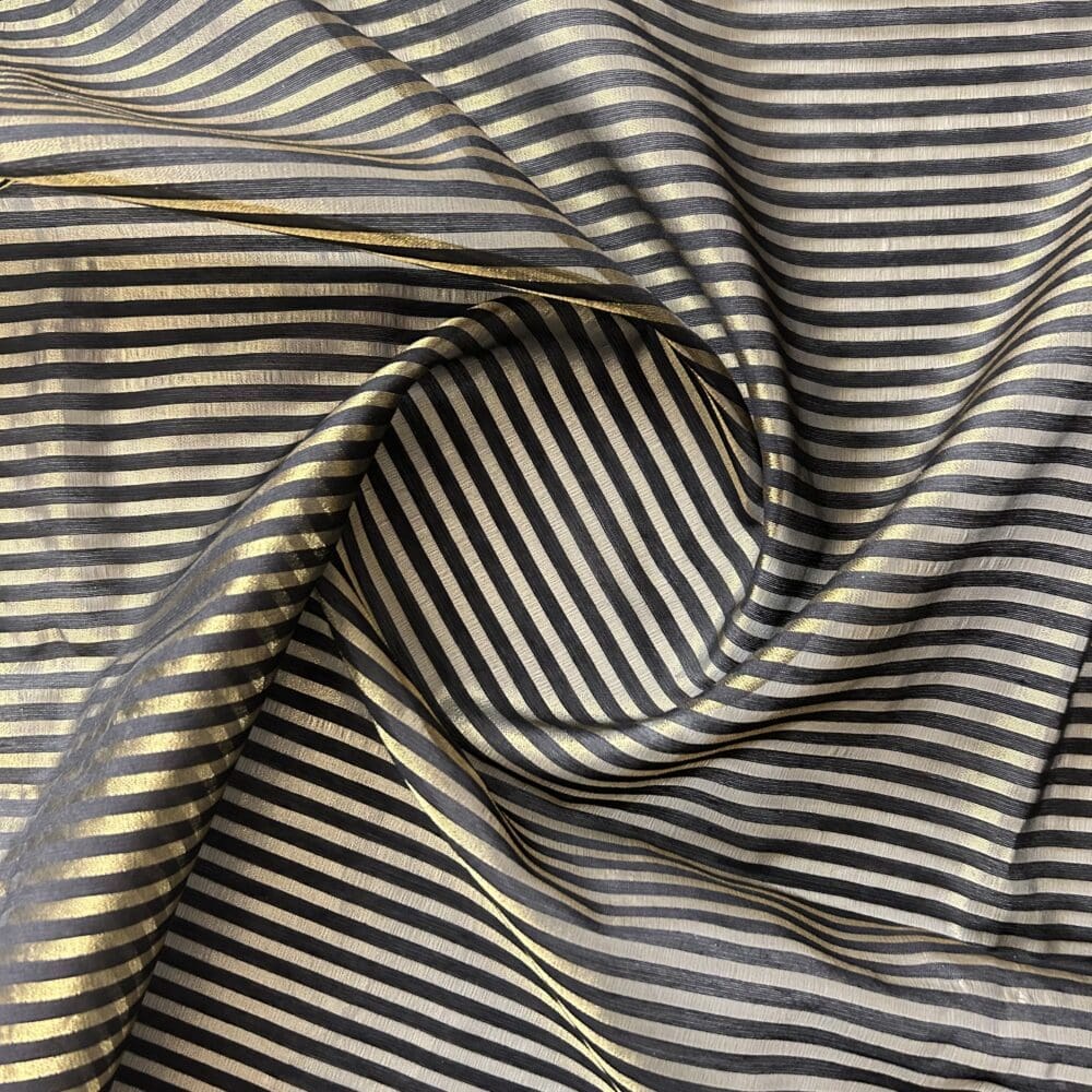 IMG_7459 Chanderi Tissue Stripes