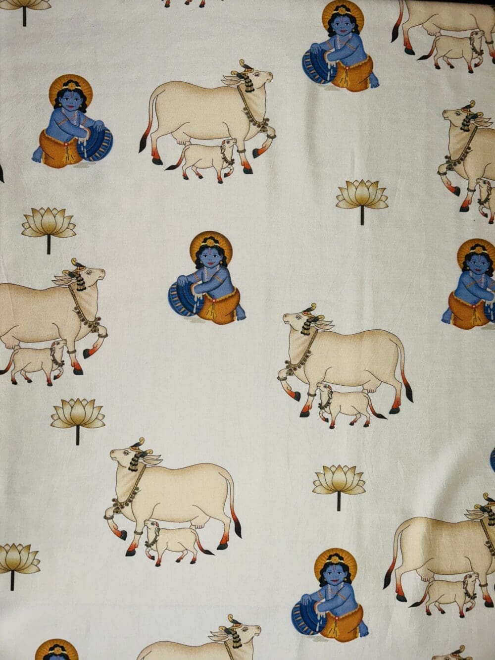 Silk Handloom Chanderi Print - Image 2