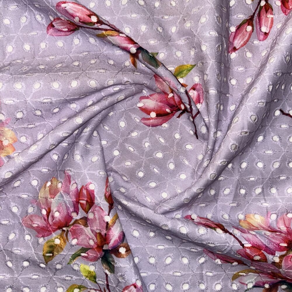 Printed Cotton Schiffli