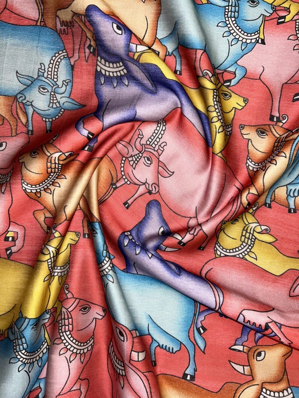 Silk Chanderi Print
