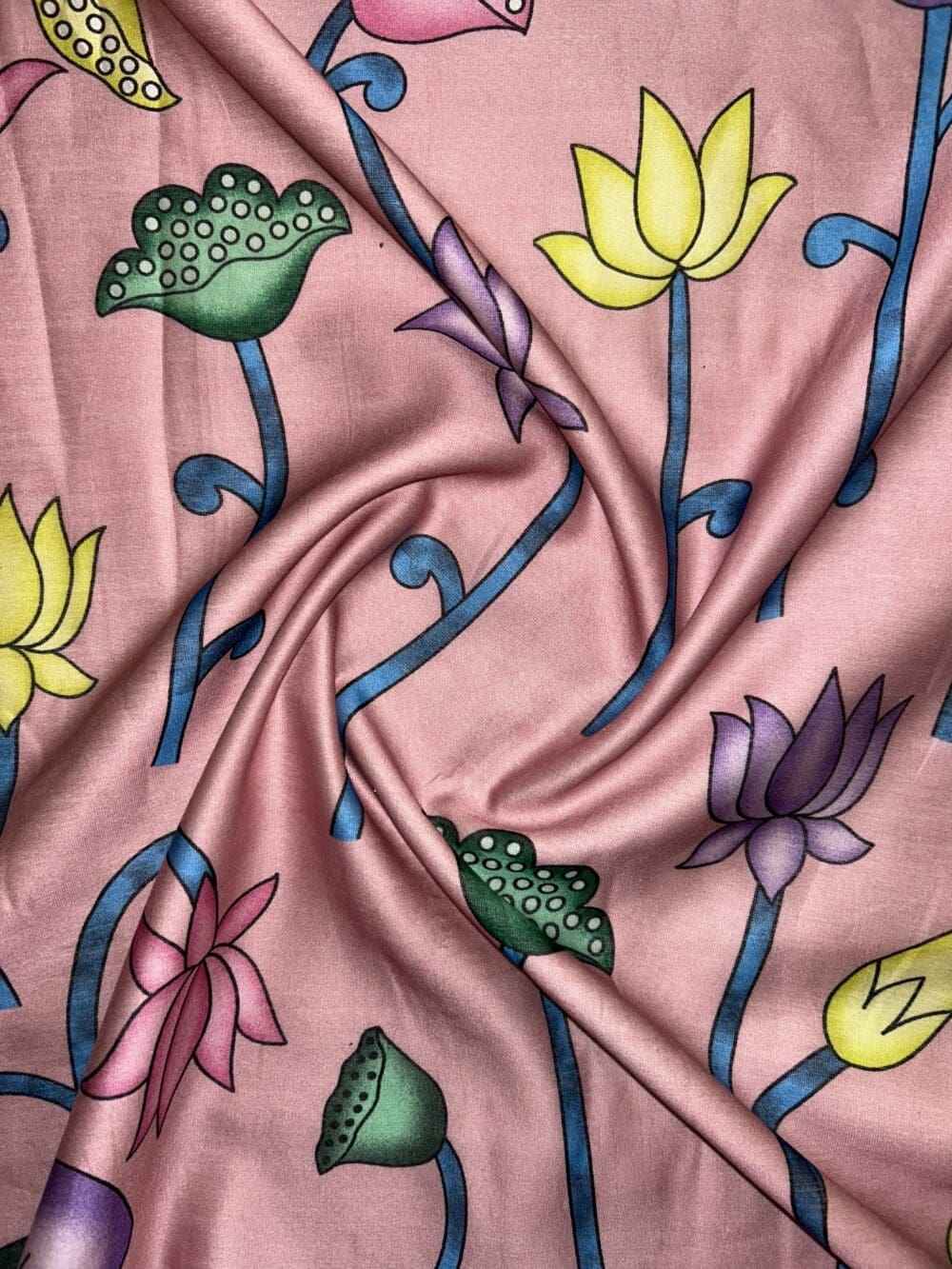 Silk Chanderi Print