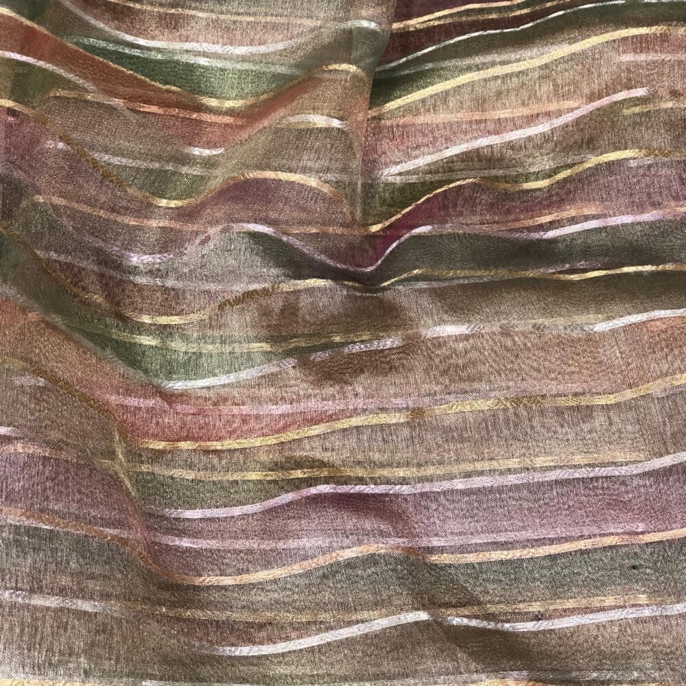 Pure Multicolour Silk Organza Tissue Pure Multicolour Silk Organza Tissue