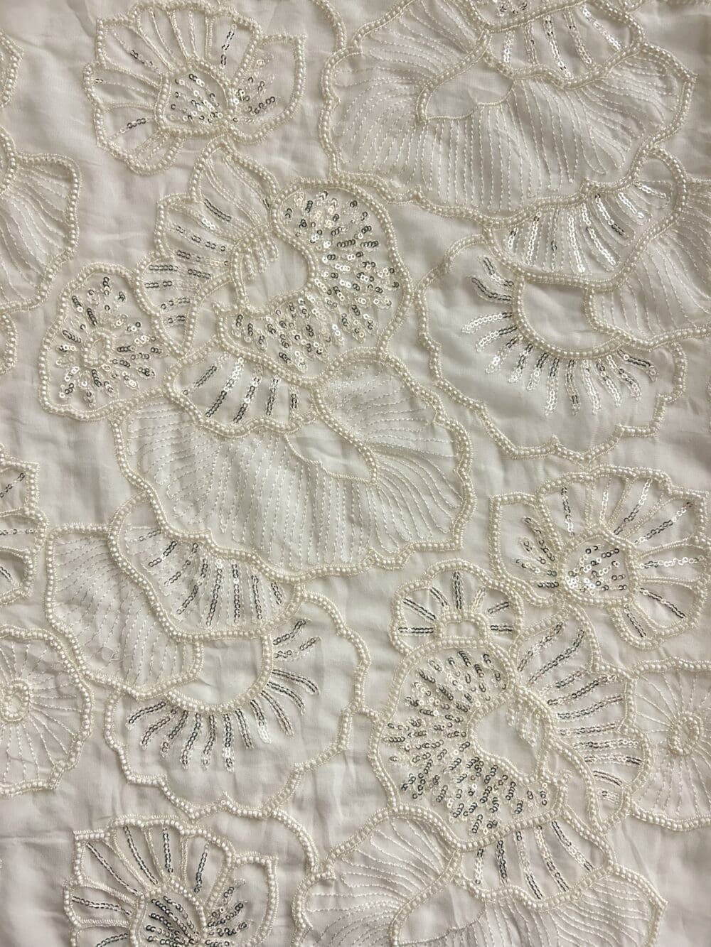 Viscose Georgette embroidery