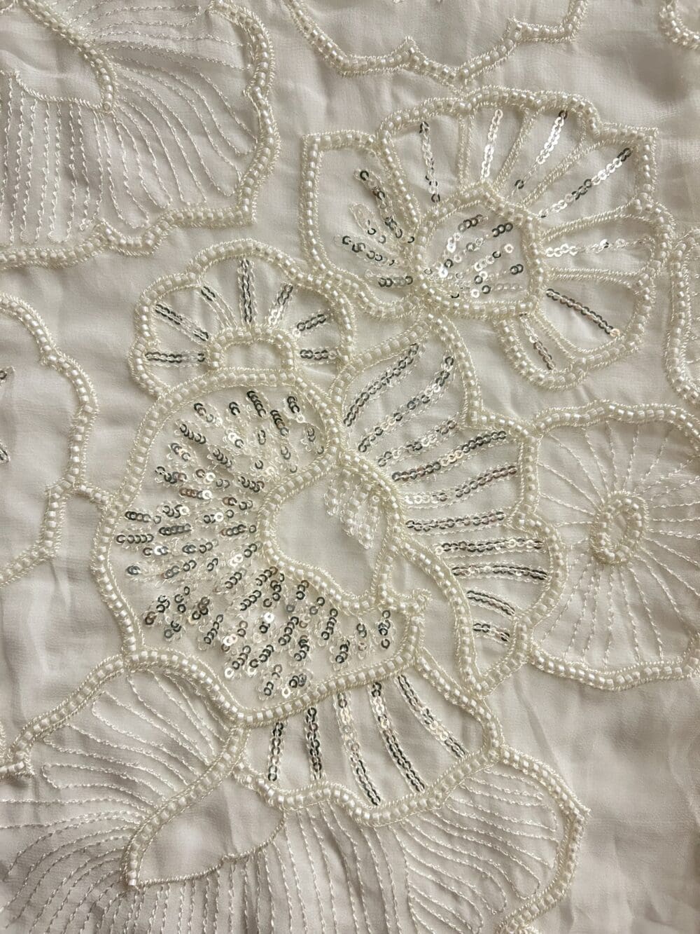 Viscose Georgette embroidery