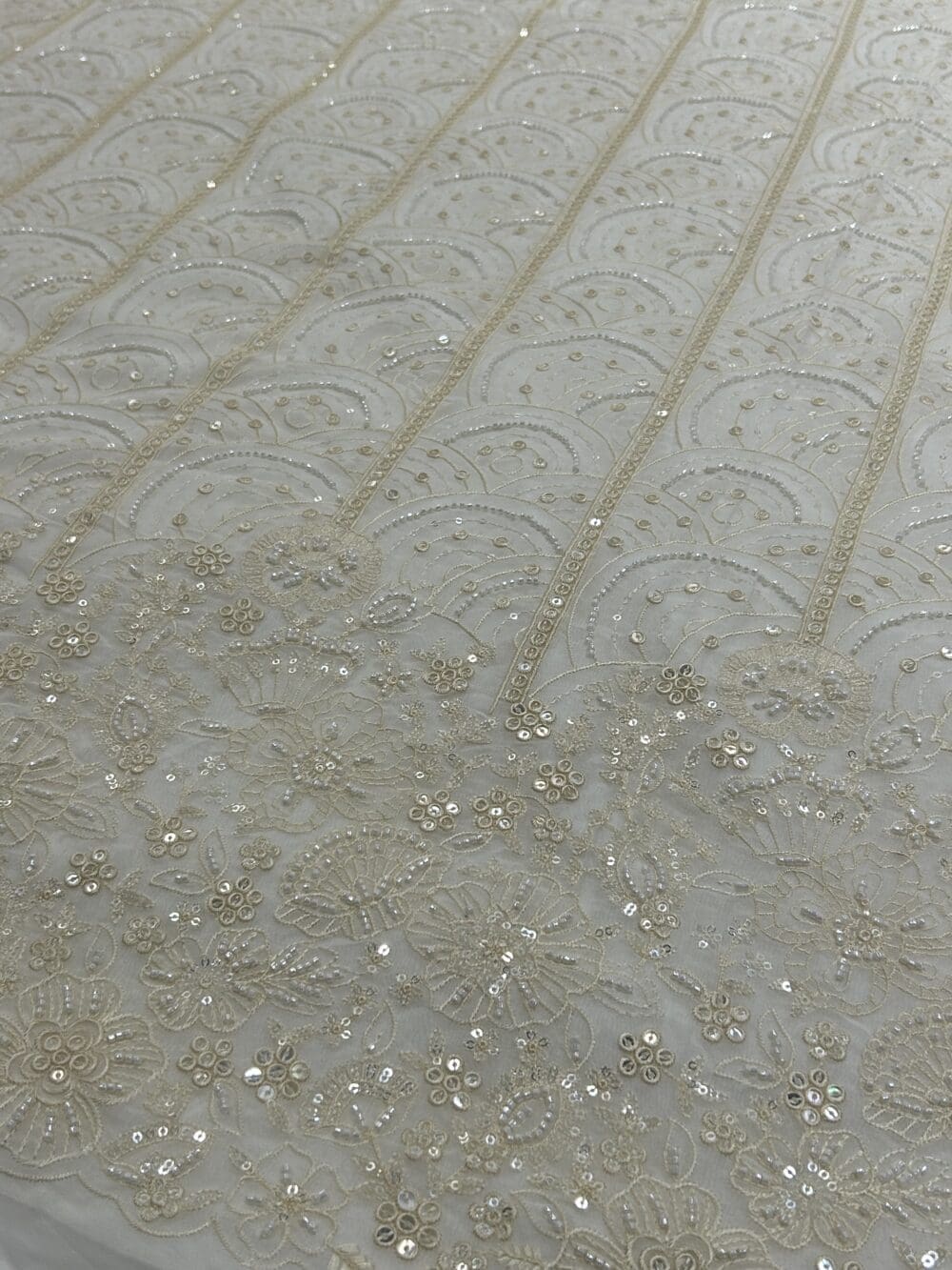 Viscose Georgette embroidery