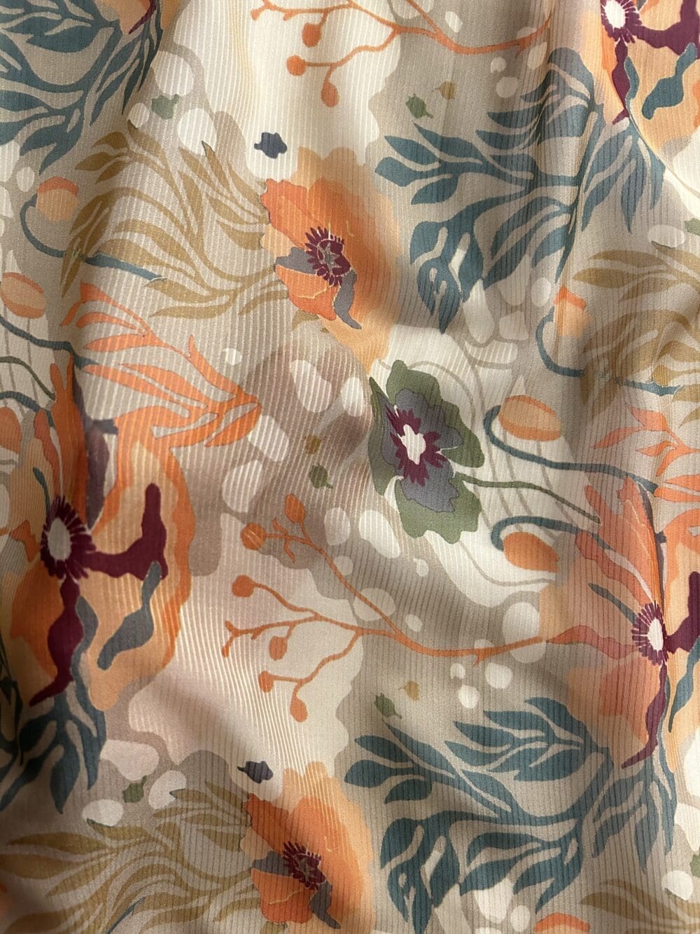 Flat Chiffon Lining Print - Image 2