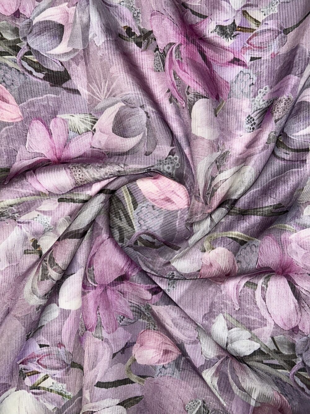 Flat Chiffon Lining Print