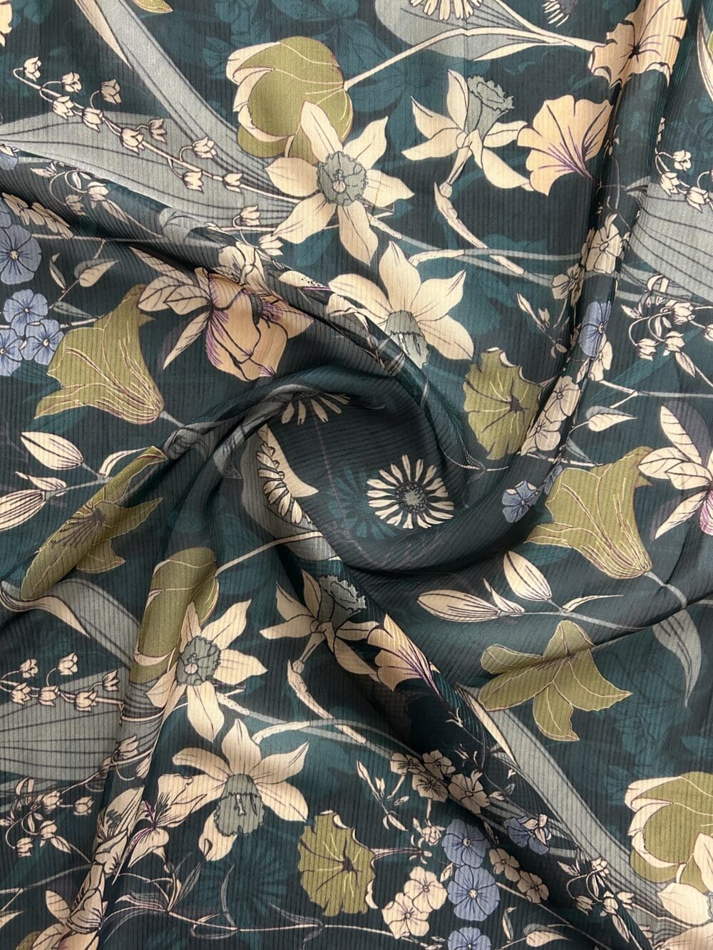 Flat Chiffon Lining Print