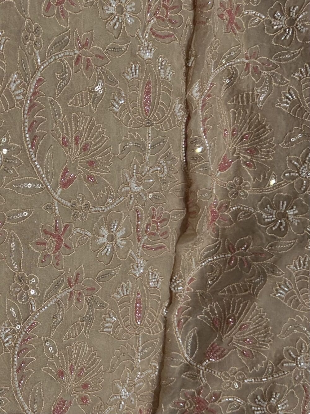 Viscose Georgette embroidery