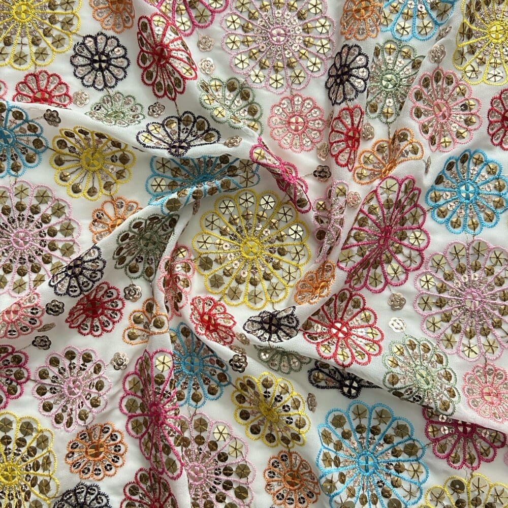 Georgette Embroidery Georgette Embroidery