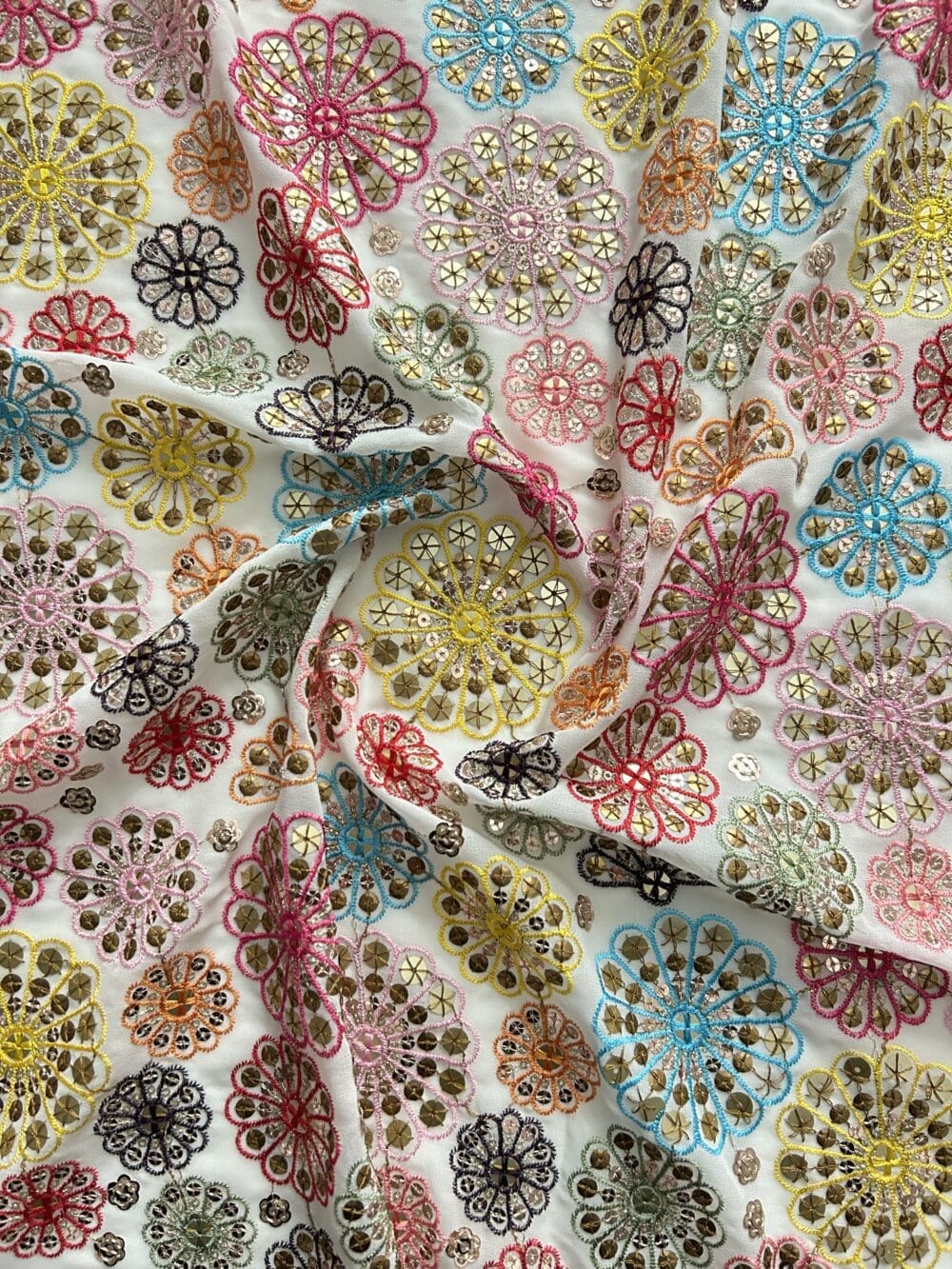 Georgette Embroidery