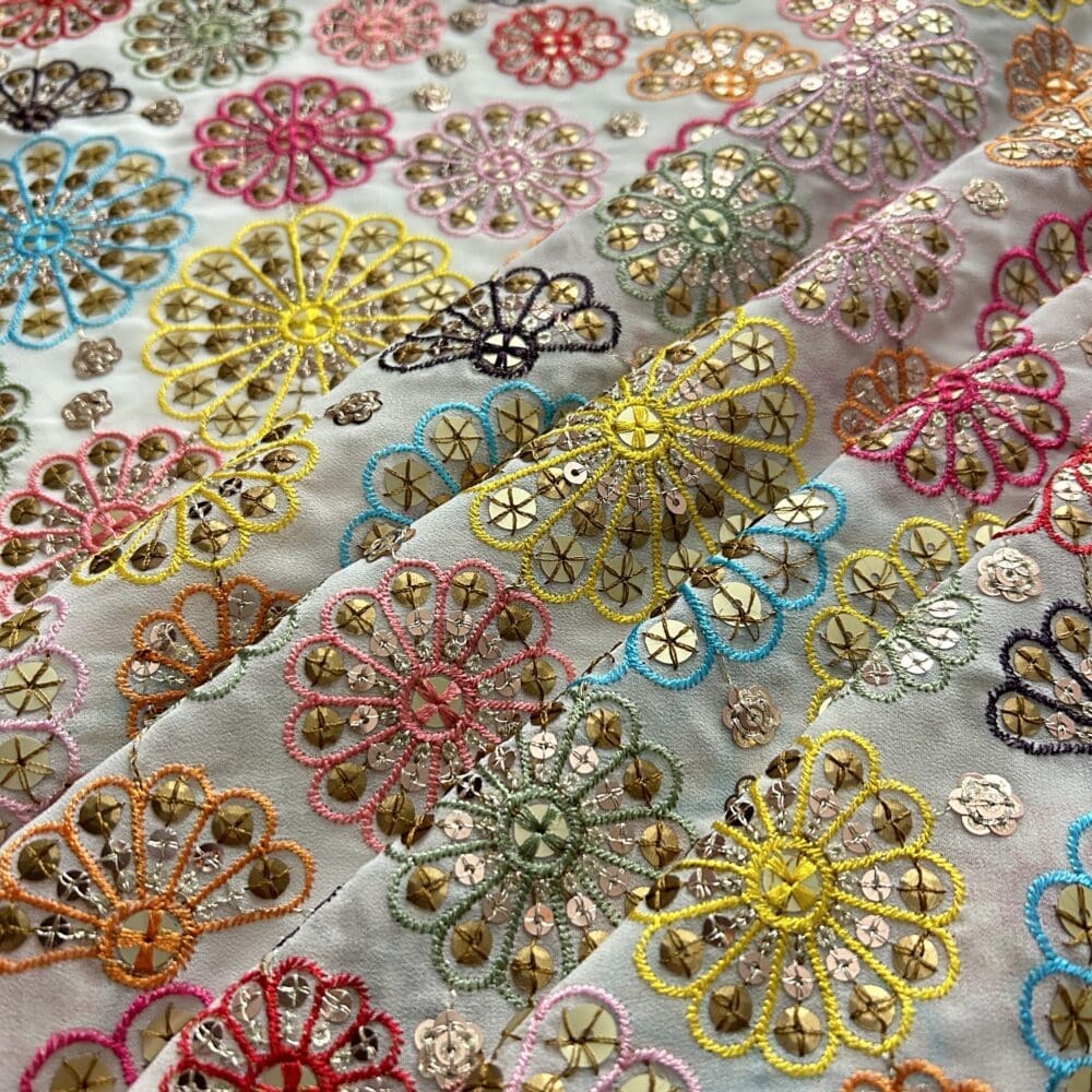 Georgette Embroidery