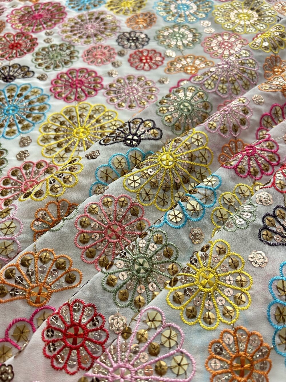 Georgette Embroidery