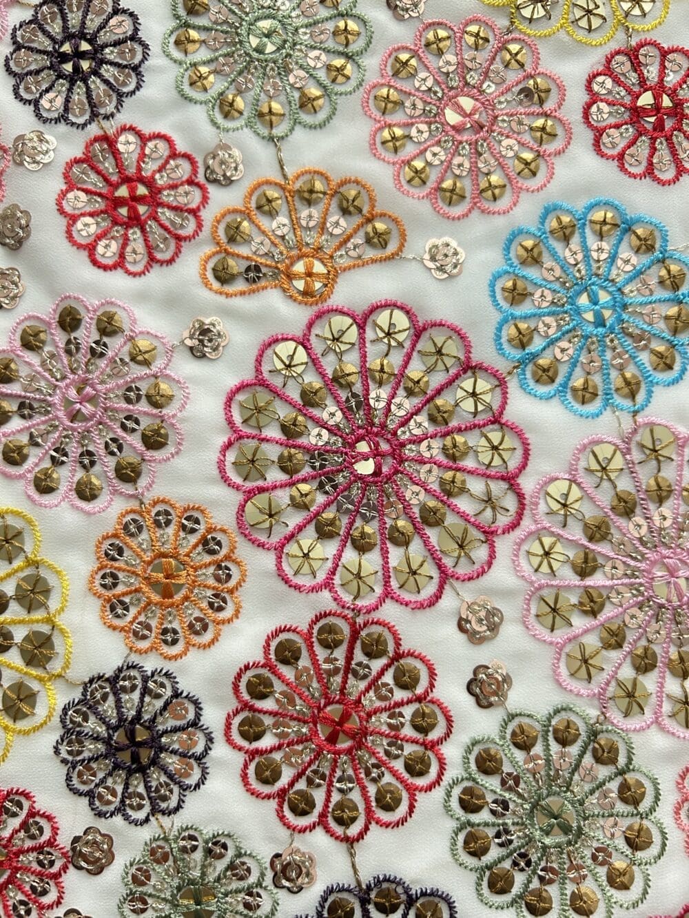 Georgette Embroidery