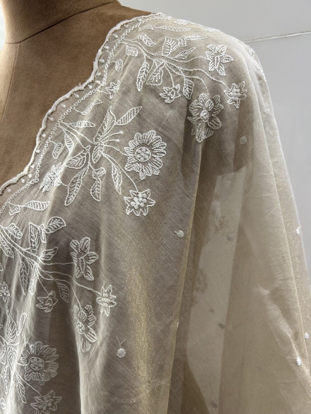 Chanderi Tissue Dupatta - Image 3