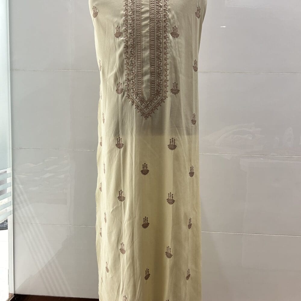 Dupion Embroidery