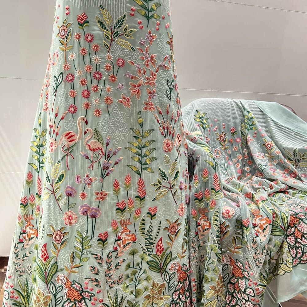 Georgette Embroidery Georgette Embroidery