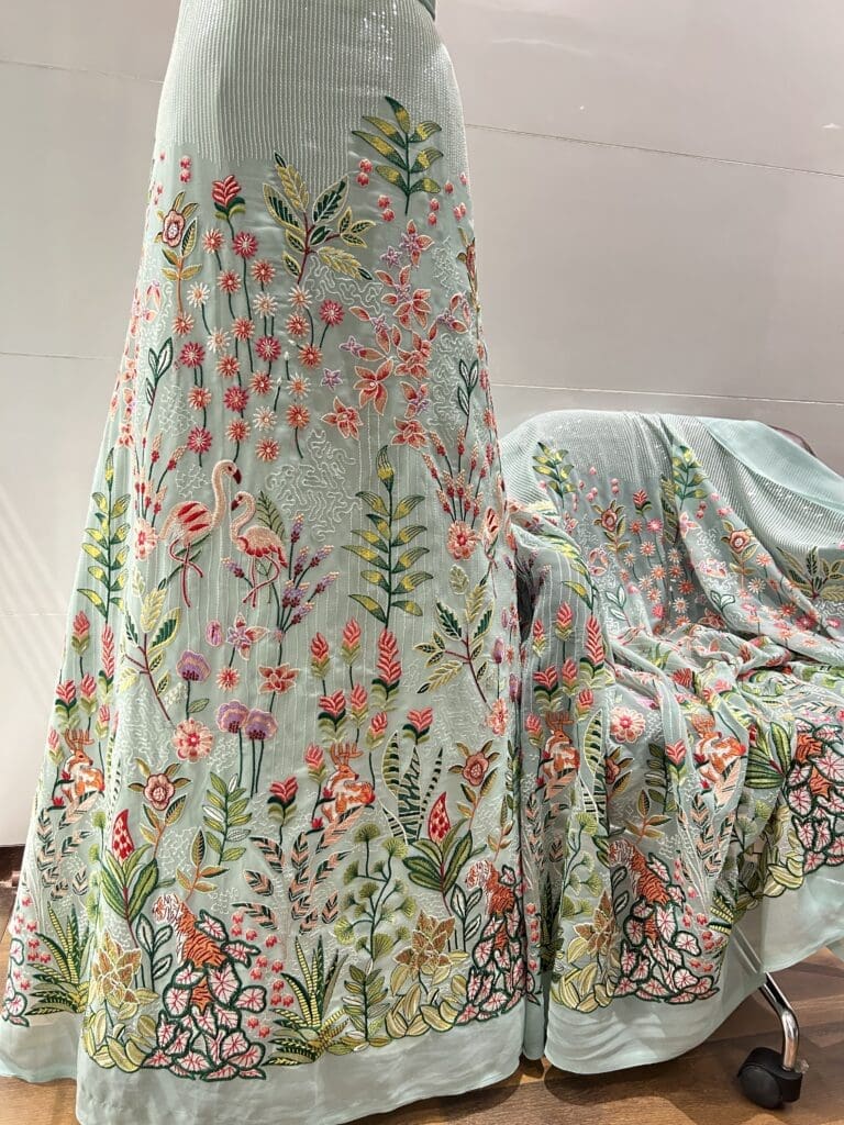 Georgette Embroidery